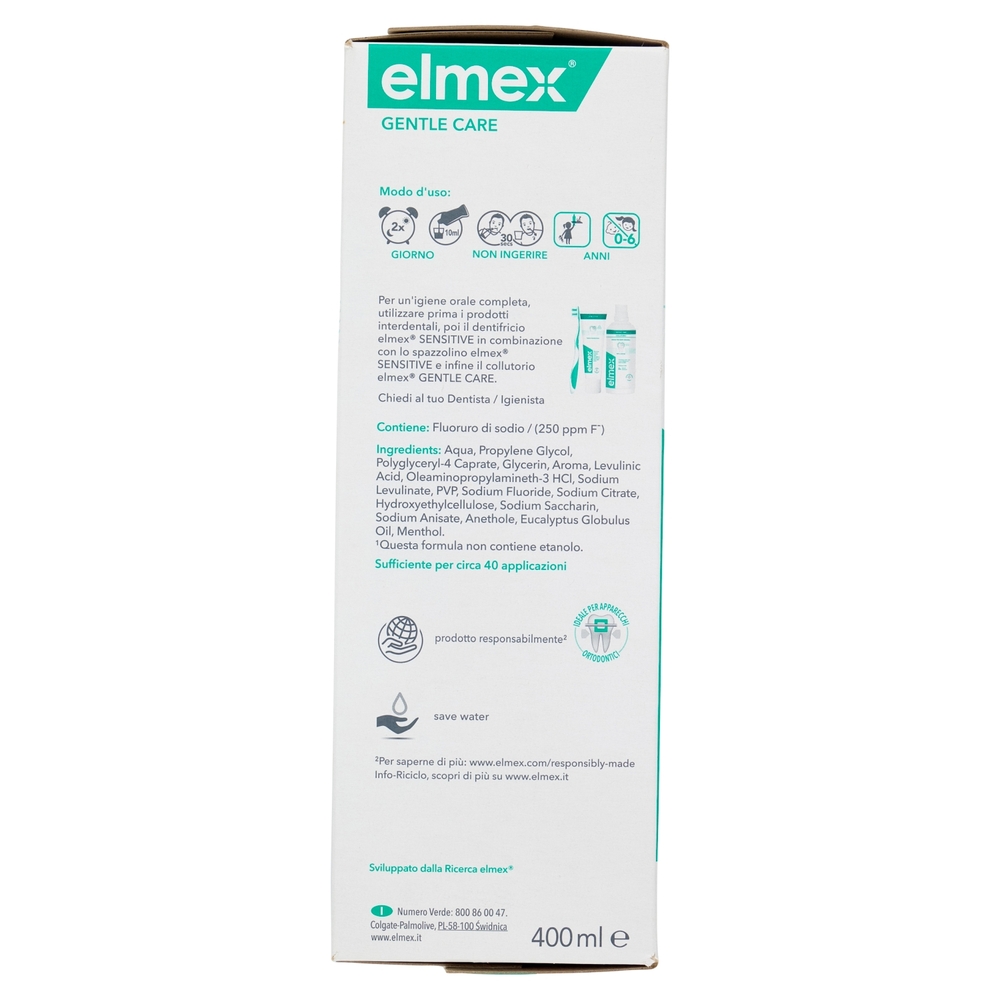 elmex collutorio Gentle Care denti sensibili 400 ml